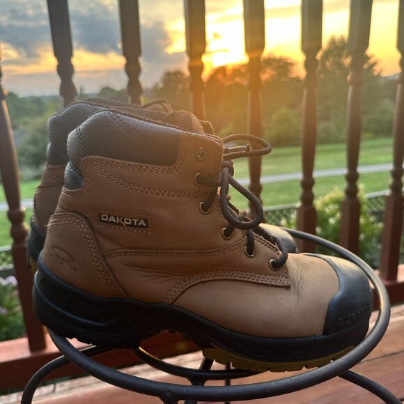 Dakota WorkPro Series Steel Toe Composite Plate Quad Comfort FRESHTECH Work Boot - Picture 2 of 5